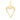 14k Solid Gold & Diamond Elongated Heart Pendant,  (14K-DP-151)