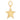 14k Solid Gold & Diamond Star Pendant,  (14K-DP-170)