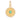 14k Solid Gold & Diamond & Emerald Fluted Heart Pendant,  (14K-DP-146)