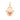 14k Solid Gold & Diamond & Ruby Hamsa Pendant,  (14K-DP-178)