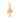 14k Solid Gold & Diamond Musroom Pendant,  (14K-DP-188)