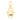 14k Solid Gold & Diamond Hamsa w/ Evil Eye Protection Pendant,  (14K-DP-187)