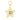 14k Solid Gold & Diamond & Emerald Star Pendant,  (14K-DP-183)