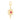 14k Solid Gold & Diamond & Ruby Starburst Pendant,  (14K-DP-181)