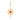 14k Solid Gold & Diamond & Ruby Starburst Pendant,  (14K-DP-181)