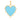 14k Solid Gold & Diamond & Turquoise Heart Pendant,  (14K-DP-184)