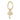 14k Solid Gold & Diamond Mini Mushroom Charm,  (14K-DP-197)