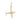 14k Solid Gold & Diamond Airplane Pendant,  (14K-DP-192)