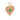 14K Solid Gold Pave Diamond & Emerald Heart Pendant,  (14K-DP-111)