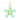 Pave Diamond & Chrysoprase Flower Pendant, (DPL-2605)