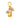 14k Solid Gold & Diamond Mushroom Duo Charm, (14K-DCH-865)