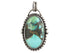 Sterling Silver Turquoise Handcrafted Artisan Pendant, (SP-5761)