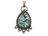Sterling Silver Turquoise Handcrafted Artisan Pendant, (SP-5767)