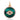 14K Solid Gold Pave Diamond Malachite Evil Eye Pendant, (14K-DP-101)