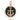 14K Solid Gold Pave Diamond Malachite Anchor Pendant, (14K-DP-107)