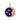 14K Solid Gold Pave Diamond Lapis Crescent Star Moon Pendant, (14K-DP-104)