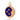 14K Solid Gold Pave Diamond Lapis Crescent Star Moon Pendant,  (14K-DP-104)