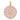 14K Solid Gold Pave Diamond Mother Of Pearl Compass Pendant, (14K-DP-097)
