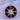 14K Solid Gold Pave Diamond Lapis North Star Compass Pendant,  (14K-DP-094)