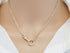 14K Solid Yellow Gold Paperclip Link Chain w/ Push In Clasp and Watch Clasp (14k-PPLC-3x9-C(16))