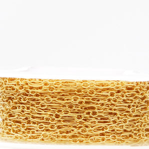 14K Gold Filled Long & Short Cable Chain, 1.7x4.5 mm, By the Foot, Bulk Savings Available!!! (GF-106)