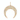 14K Solid Gold Pave Diamond Crescent Moon Pendant, (14K-DP-043)