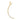 14K Solid Gold Pave Diamond Crescent Moon Pendant , (14K-DP-062)