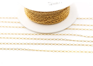 14k Gold Filled Marquise Chain, 2.1x3.2 mm, (GF-086)