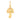 14k Solid Gold & Diamond Musroom Pendant,  (14K-DP-188)