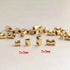 14K Gold Filled Twisted Tube Crimp Beads,  Available in 2 Sizes - 2x2 & 2x3 mm, (GF-381-T)