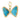 Pave Diamond & Turquoise With Blue Sapphire Butterfly Pendant, (DPM-1290)
