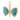 Pave Diamond & Turquoise With Blue Sapphire Butterfly Pendant, (DPL-2572)