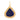 Pave Diamond & Lapis Tear Drop Pendant, (DPM-1336)