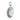 Pave Diamond & Emerald Pendant, (DPM-1334)
