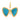 Pave Diamond & Turquoise With Blue Sapphire Butterfly Pendant, (DPM-1345)