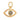Pave Diamond & Blue Sapphire Evil Eye Pendant, (DPM-1338)