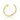 14k Solid Gold Oroboros Snake Charm Holder Enhancer, 12 mm, (14K-DL-08)