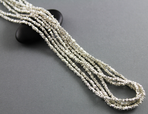 Karen Thai Hill Tribe Silver Stick Beads, (8019-TH) - Beadspoint