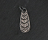 Sterling Silver Artisan Five Dangle Heart Pendant, (AF-182)