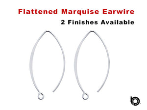 Sterling Silver French Hook Ear Wires, Sold in Pairs (SS/699)