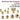 14K Gold Filled Round Beads Seamless, 2mm/2.5mm/3mm/4mm/5mm/6mm/8mm/10mm Beads, Jewelry Findings Wholesale (GF-550)