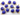 Dark Blue Chalcedony Faceted Bezel Connector, (BZC6090) - Beadspoint