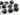 Black Onyx Faceted Heart Bezel, (SSBZ7005) - Beadspoint
