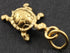 24K Gold Vermeil Over Sterling Silver Lucky Turtle Charm -- VM/CH7/CR28
