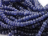 Blue Sapphire Faceted Rondelle Beads, (SPH3.5-5FRNDL)