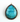 Turquoise Bar Set in White Sapphire, (TURQ/WTZ/28x26) - Beadspoint