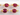 Natural Ruby Faceted Oval Connector, (RBY004) - Beadspoint