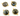 Labradorite Faceted Coin Shape Bezel Connector, (BZCT9002/LAB/12) - Beadspoint