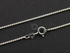 Sterling Silver Finished Box Neck Chain, (BOX024-16)