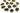 Black Onyx Gold Electroplated Connector, (BZC9030/BLK/CNT) - Beadspoint
